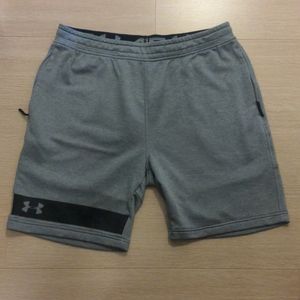 Under Armour Gray Athletic/Running Shorts XL